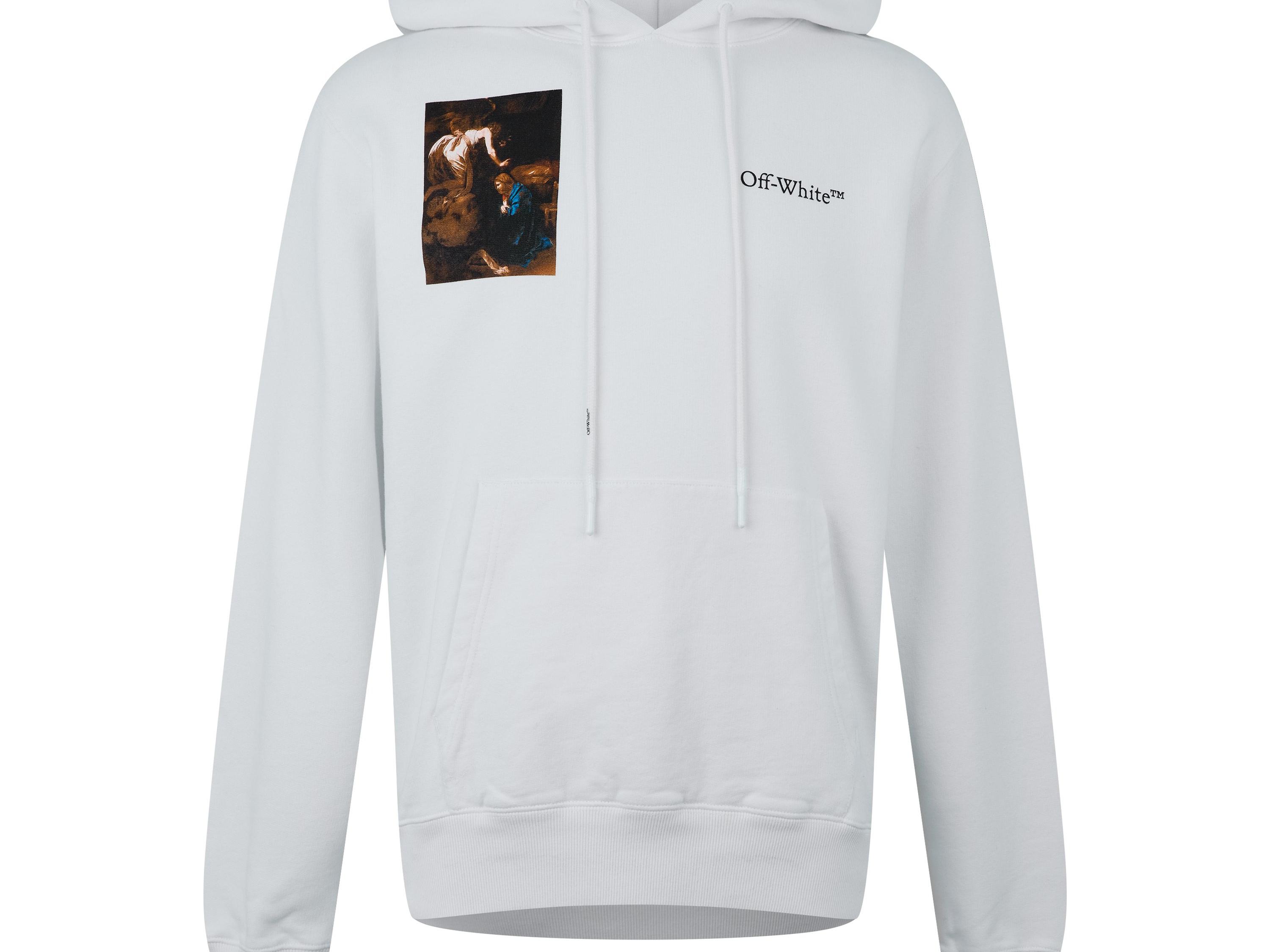 Off White | Caravaggio Lute Slim Hoodie | OTH Hoodies Off White | Caravaggio Lute Slim Hoodie | OTH Hoodies